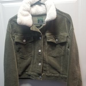 Corduroy Crop Jacket